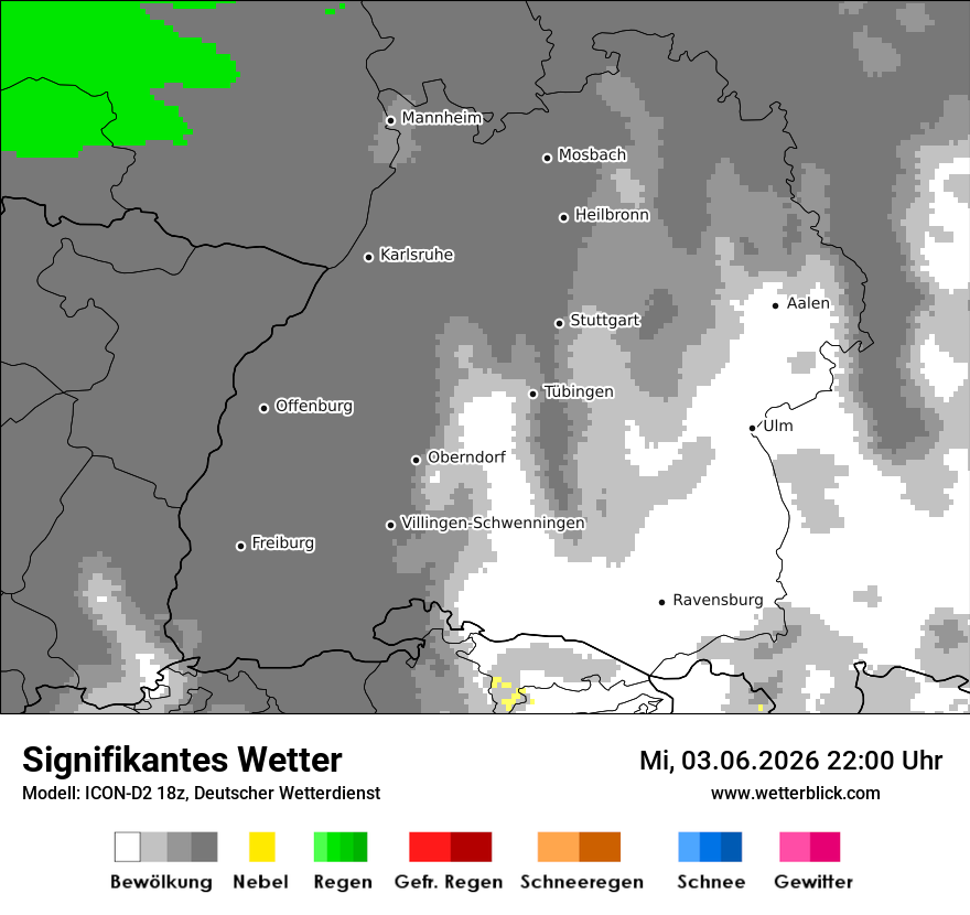 Signifikantes Wetter