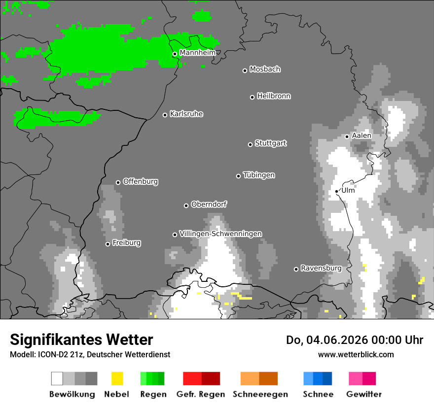 Signifikantes Wetter