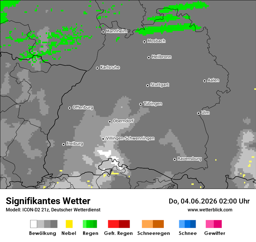 Signifikantes Wetter