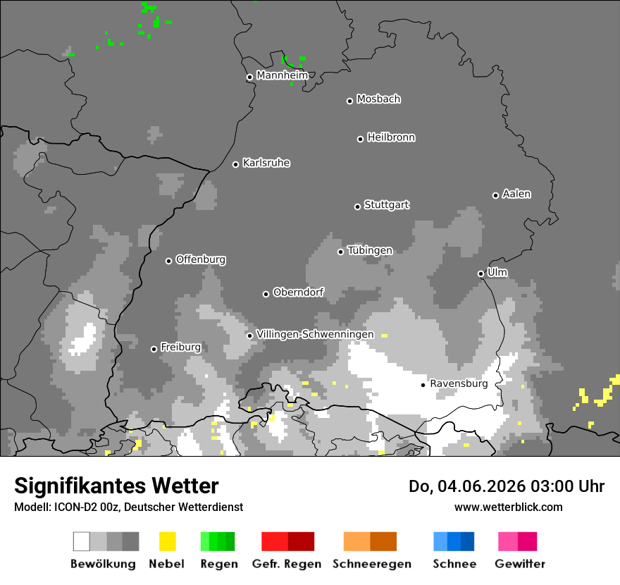 Signifikantes Wetter