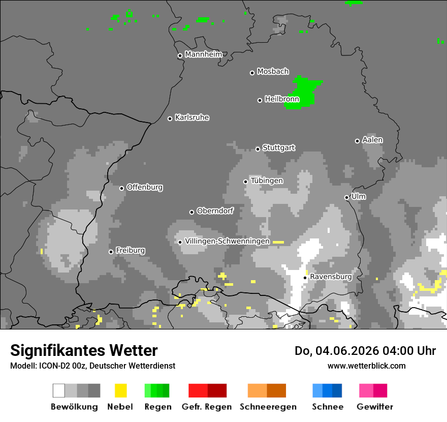 Signifikantes Wetter