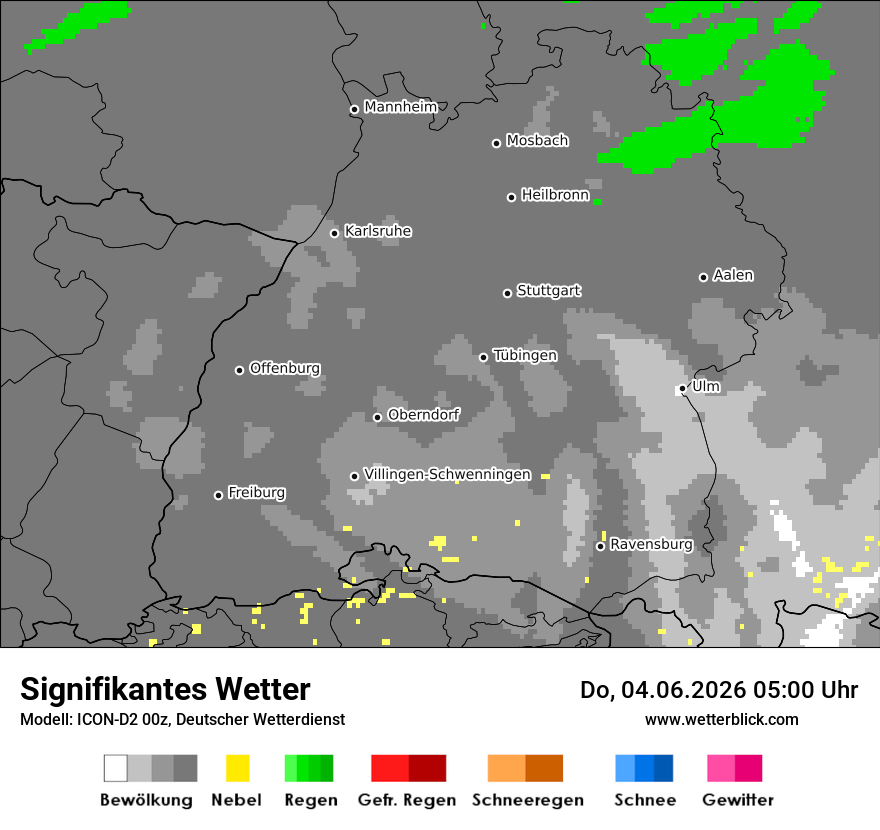 Signifikantes Wetter