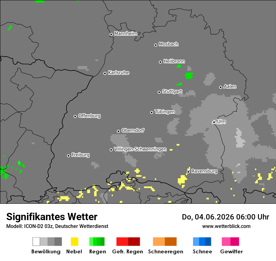 Signifikantes Wetter