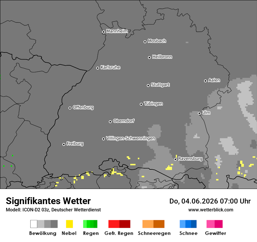 Signifikantes Wetter