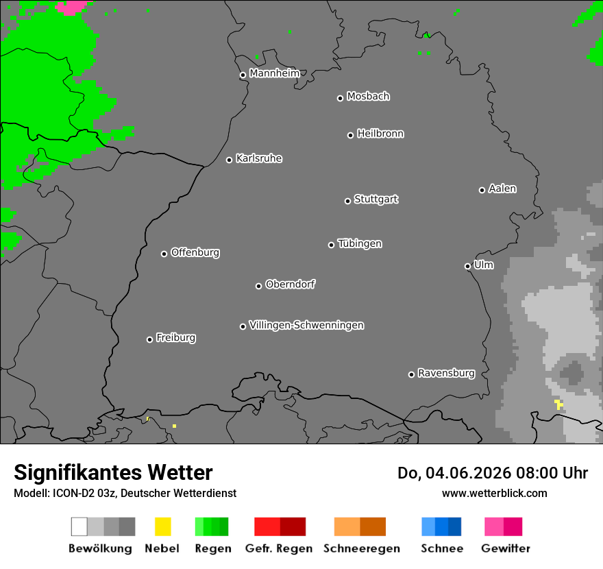 Signifikantes Wetter