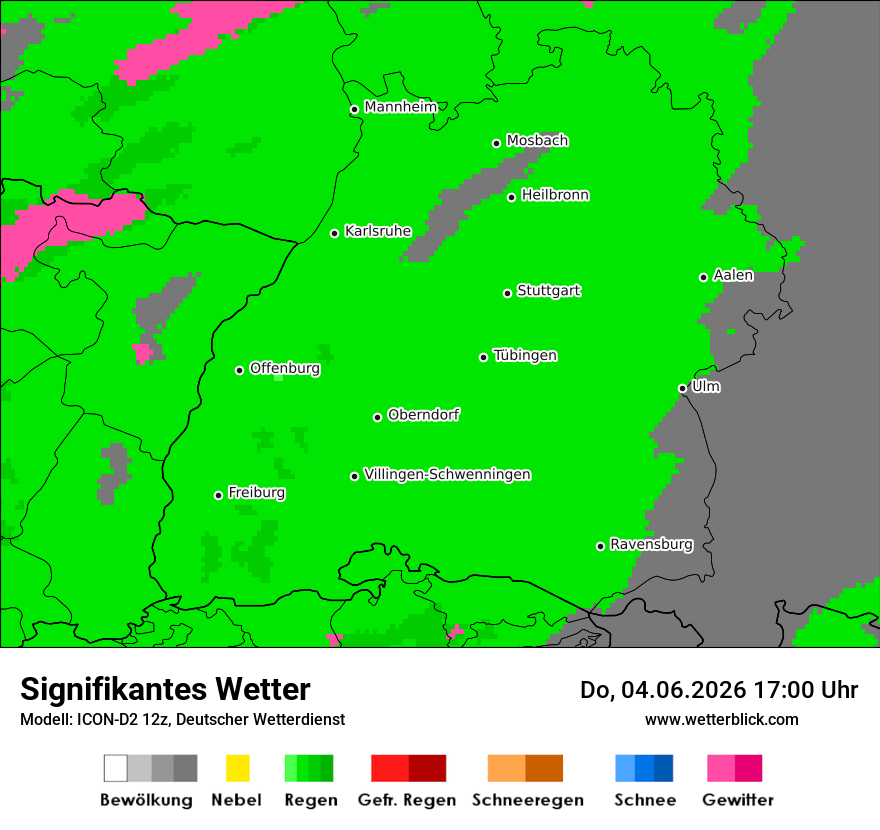 Signifikantes Wetter