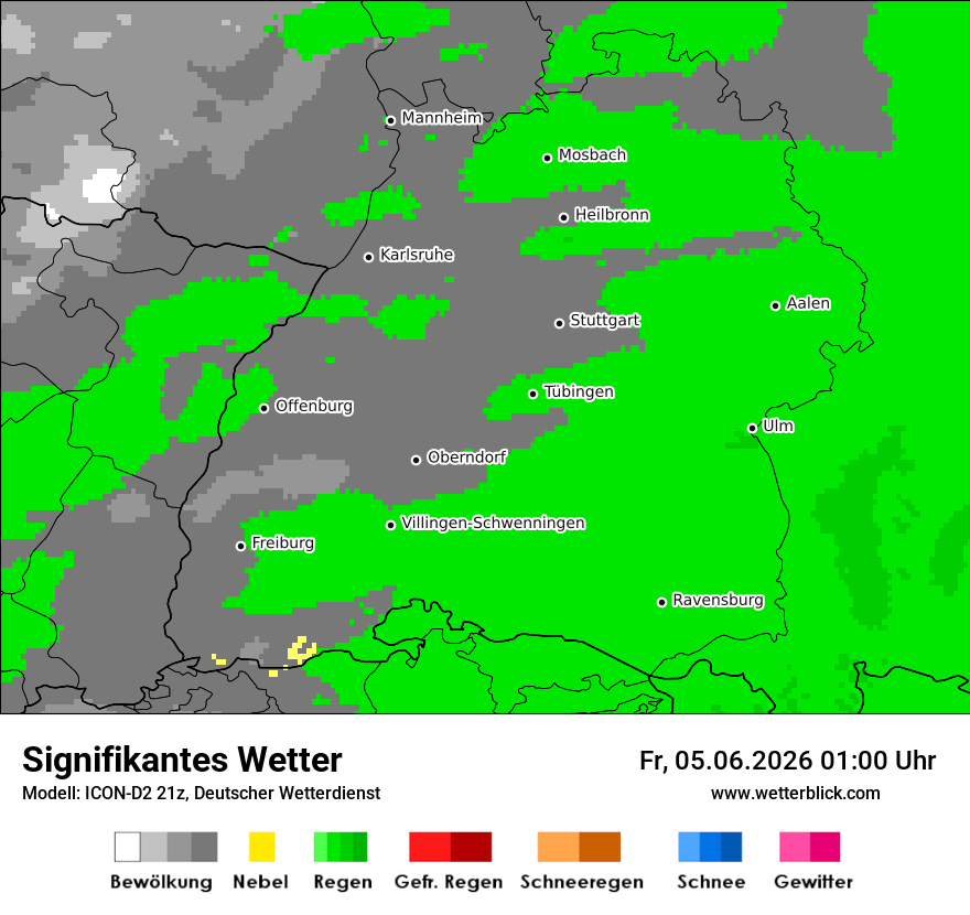 Signifikantes Wetter