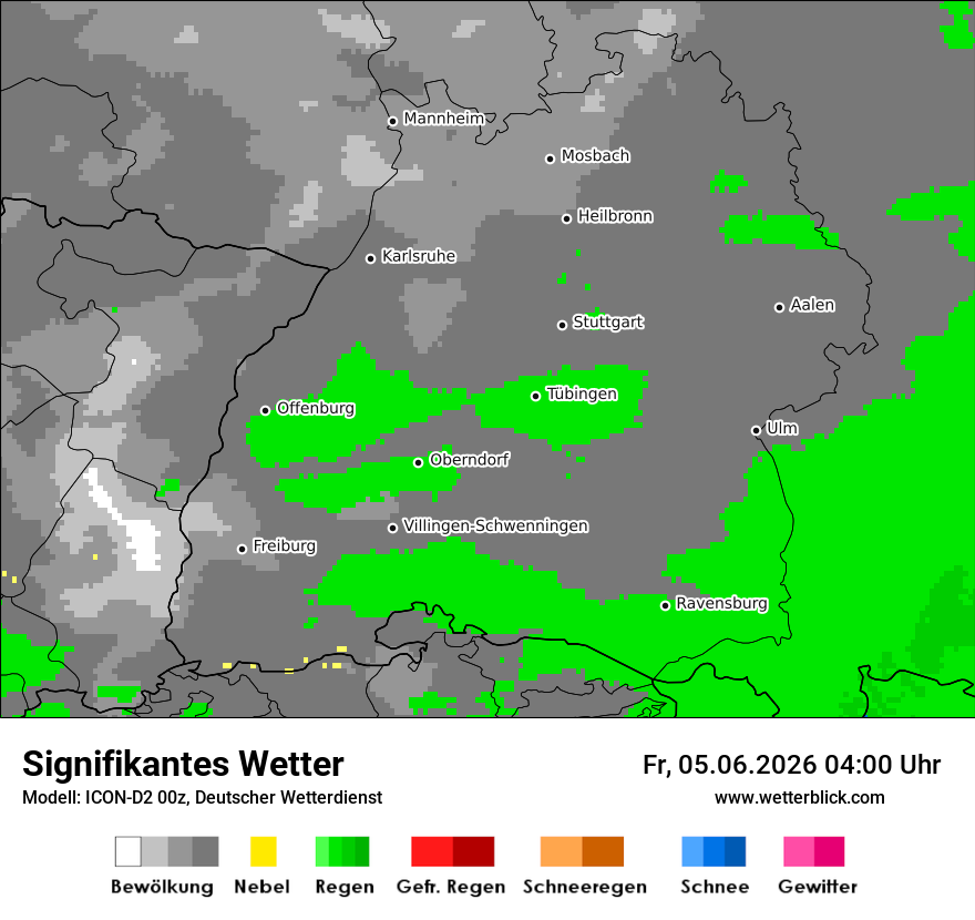 Signifikantes Wetter