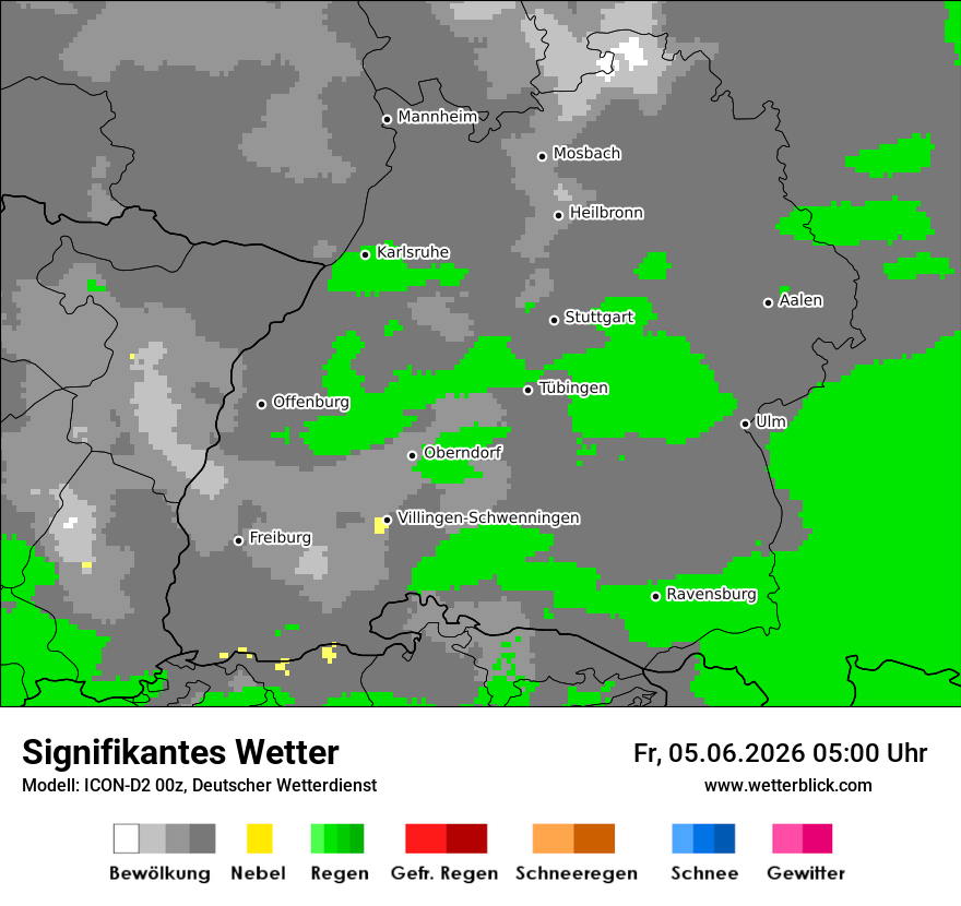 Signifikantes Wetter