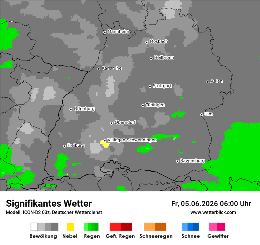 Signifikantes Wetter