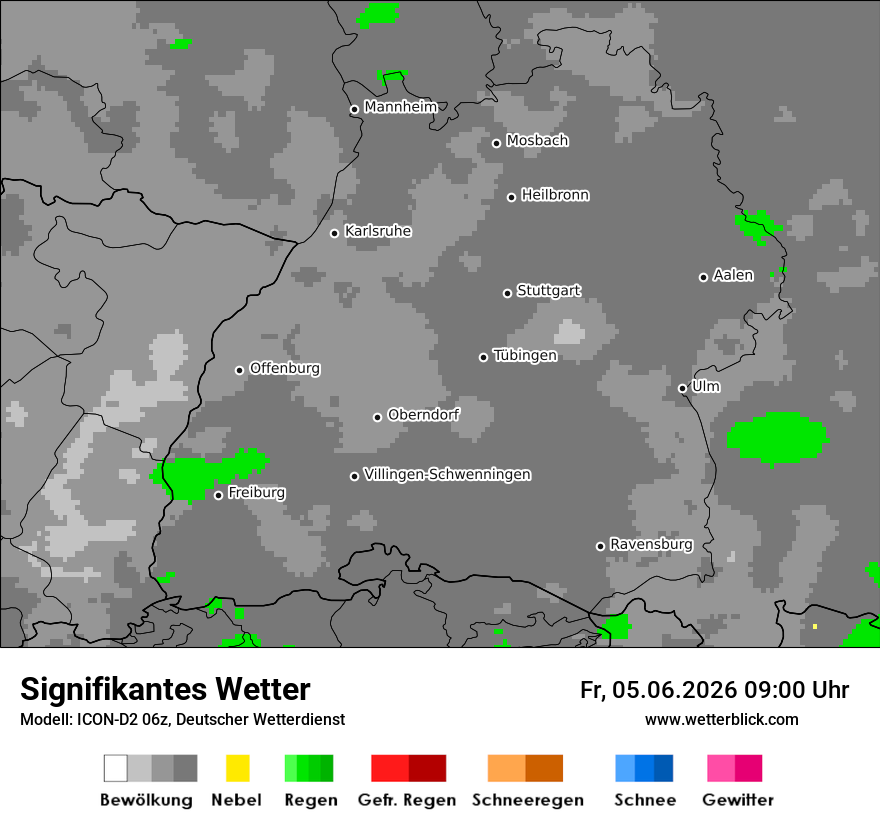 Signifikantes Wetter