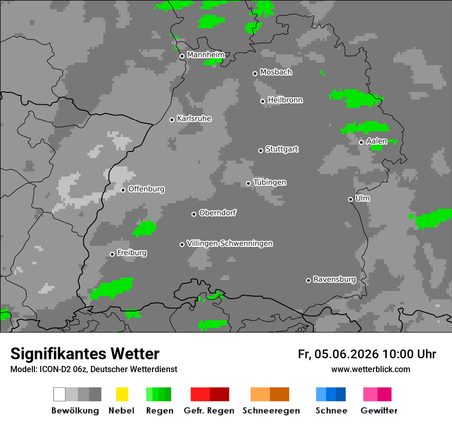Signifikantes Wetter