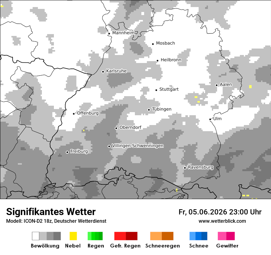 Signifikantes Wetter