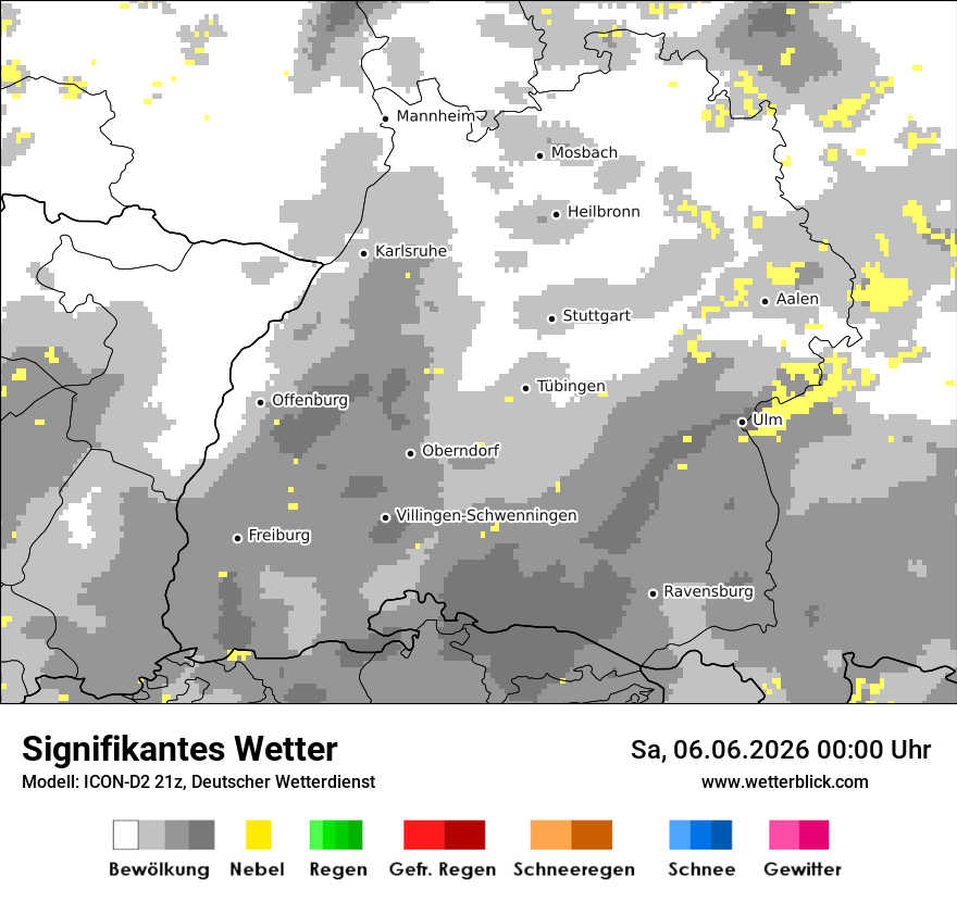 Signifikantes Wetter