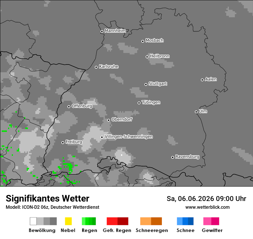 Signifikantes Wetter