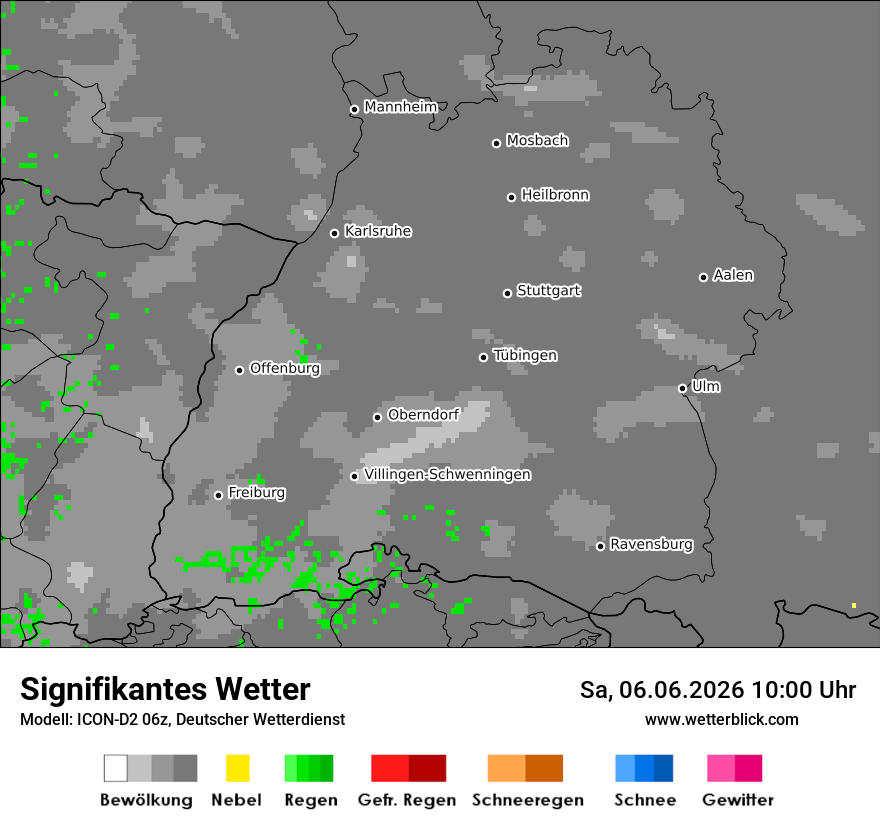 Signifikantes Wetter