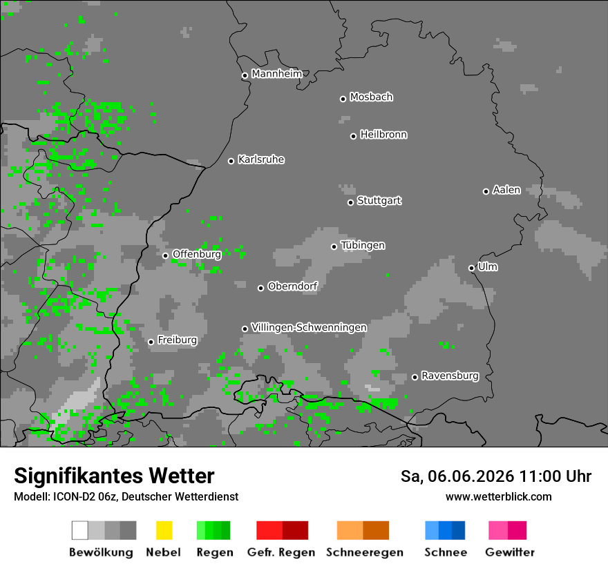 Signifikantes Wetter