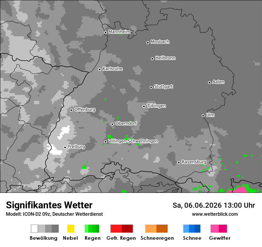 Signifikantes Wetter