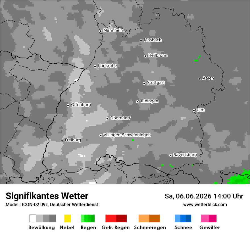 Signifikantes Wetter