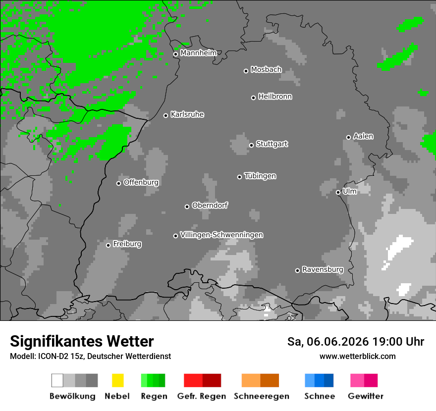 Signifikantes Wetter
