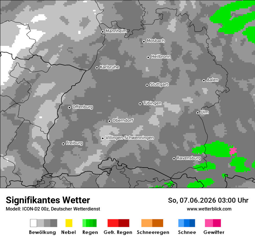 Signifikantes Wetter