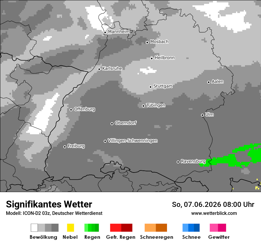 Signifikantes Wetter