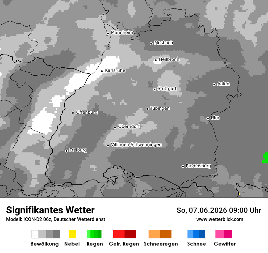 Signifikantes Wetter