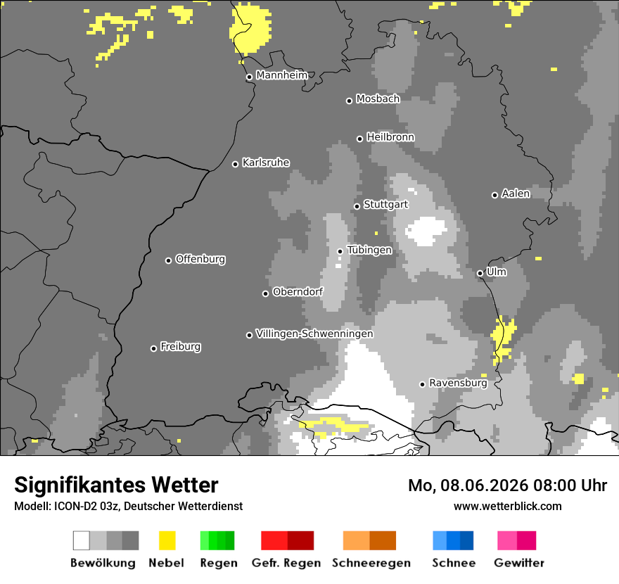 Signifikantes Wetter