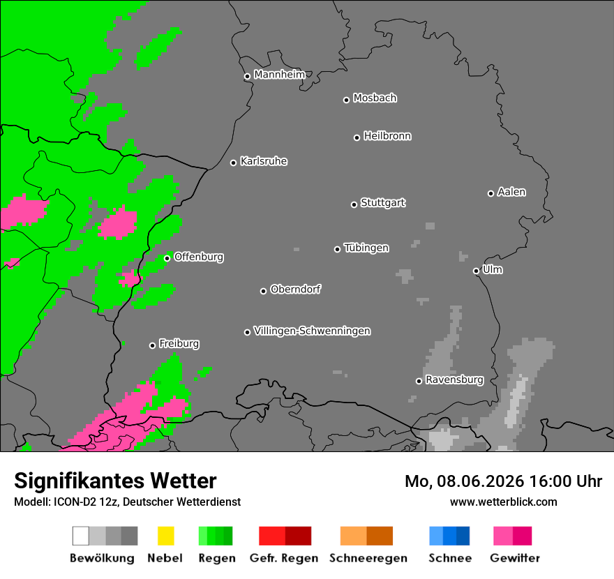 Signifikantes Wetter