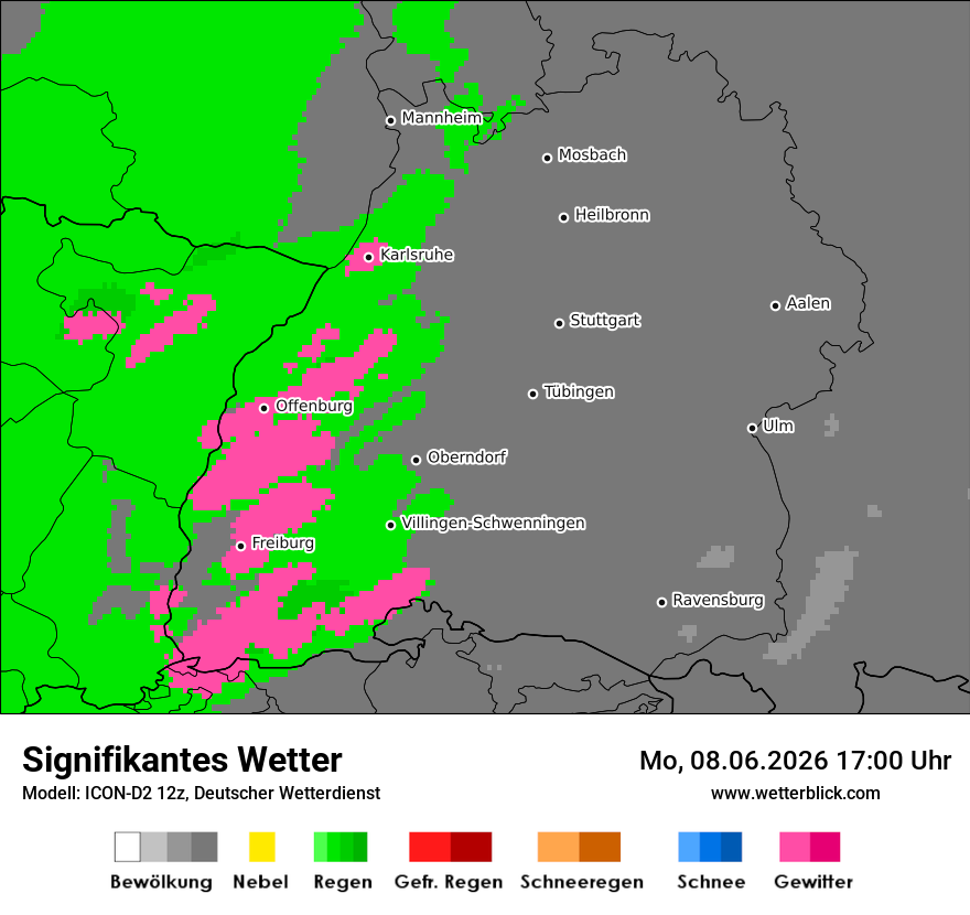 Signifikantes Wetter