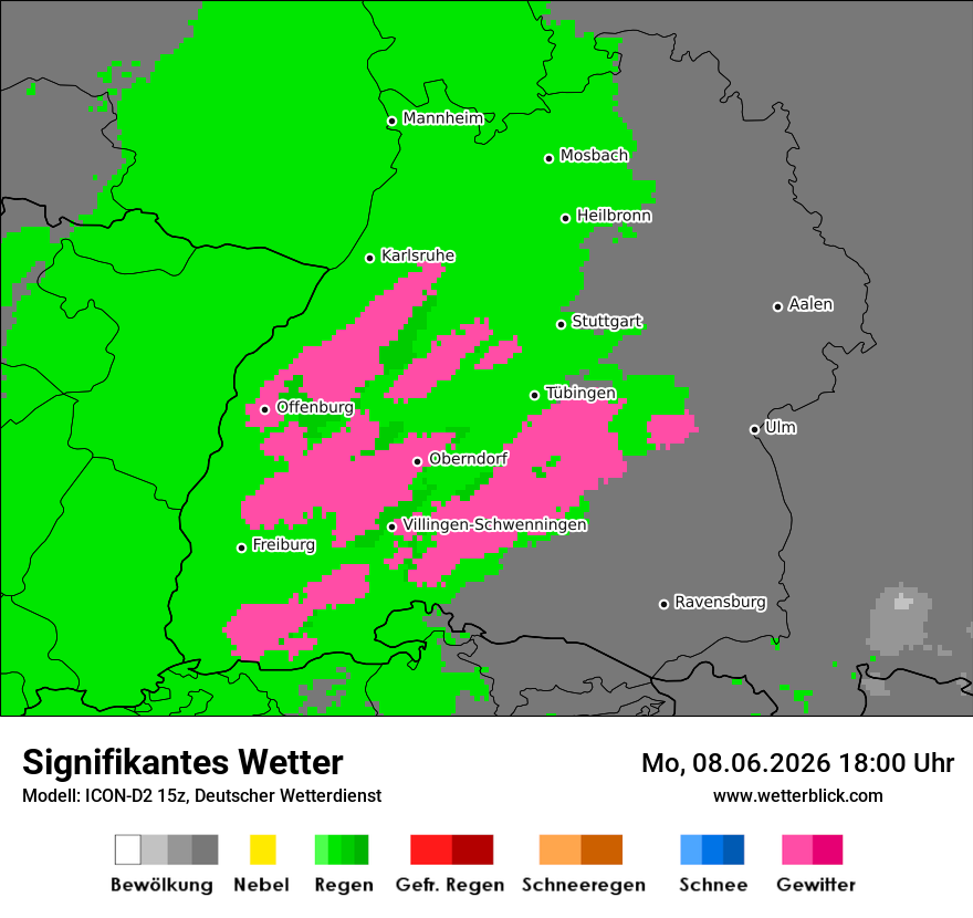 Signifikantes Wetter