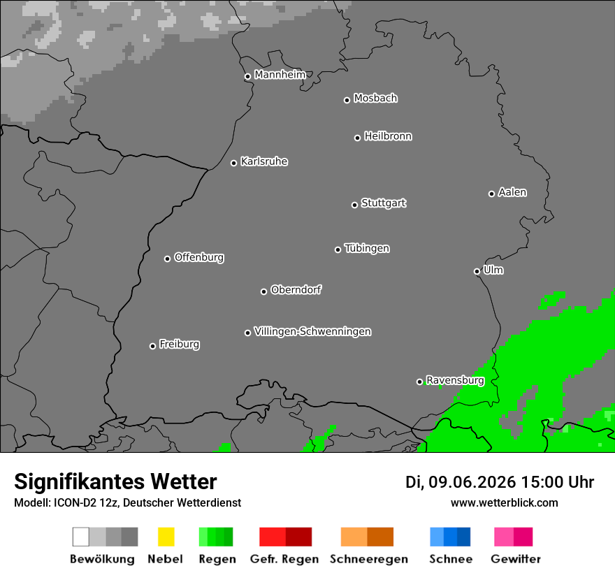 Signifikantes Wetter