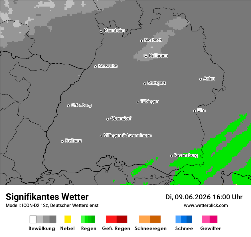 Signifikantes Wetter