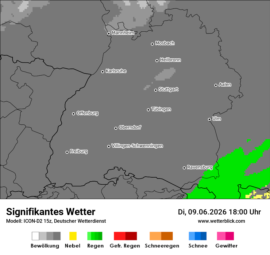 Signifikantes Wetter