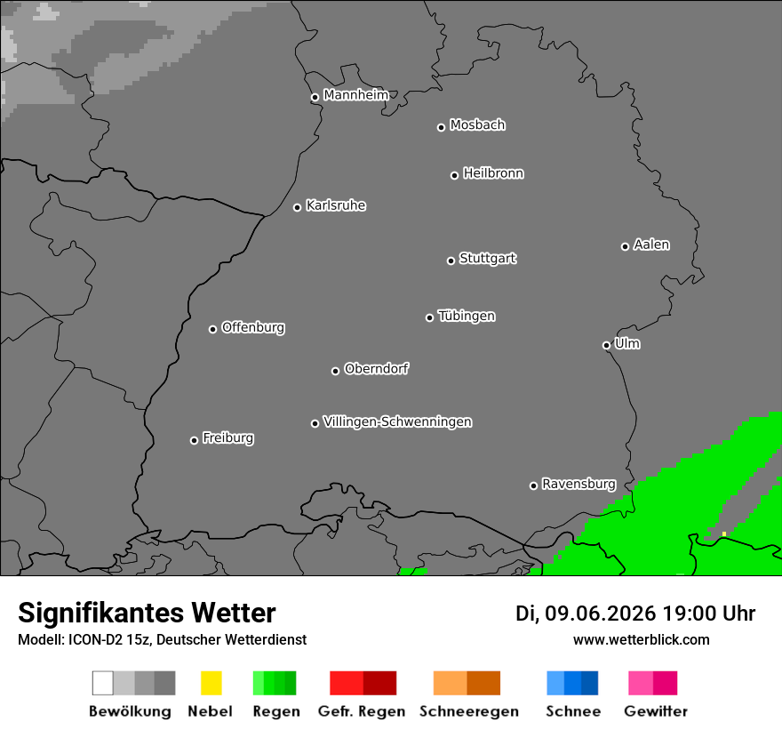 Signifikantes Wetter