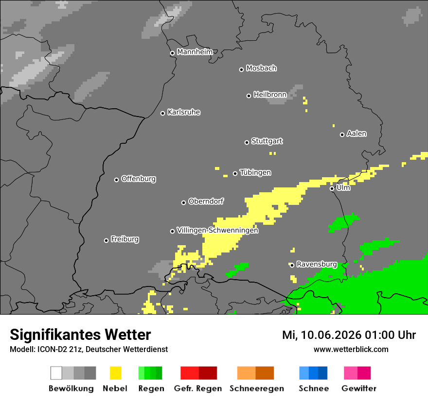 Signifikantes Wetter