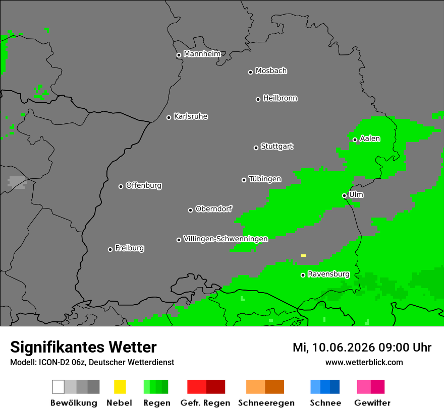 Signifikantes Wetter