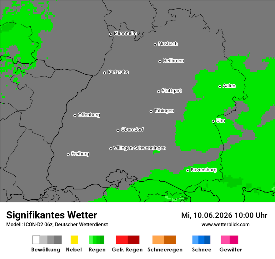 Signifikantes Wetter
