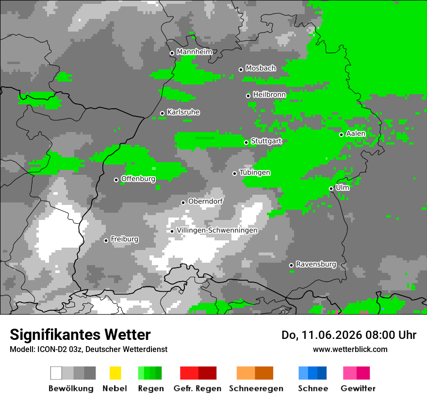 Signifikantes Wetter