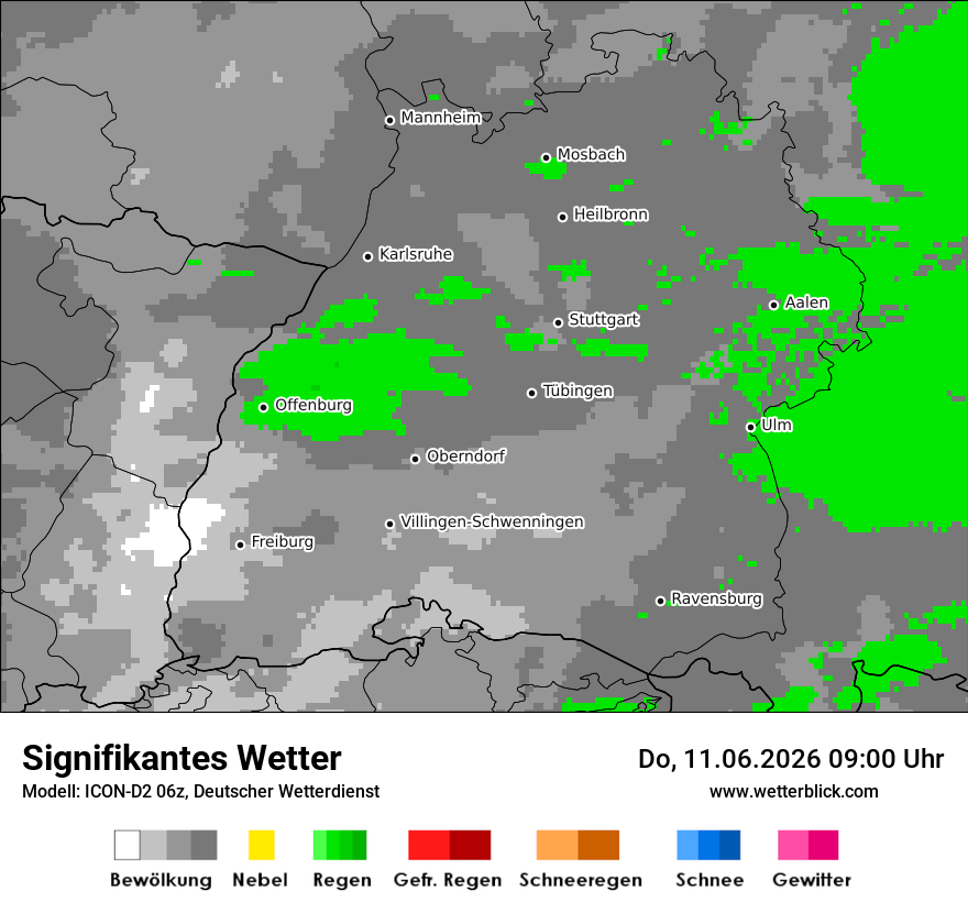 Signifikantes Wetter
