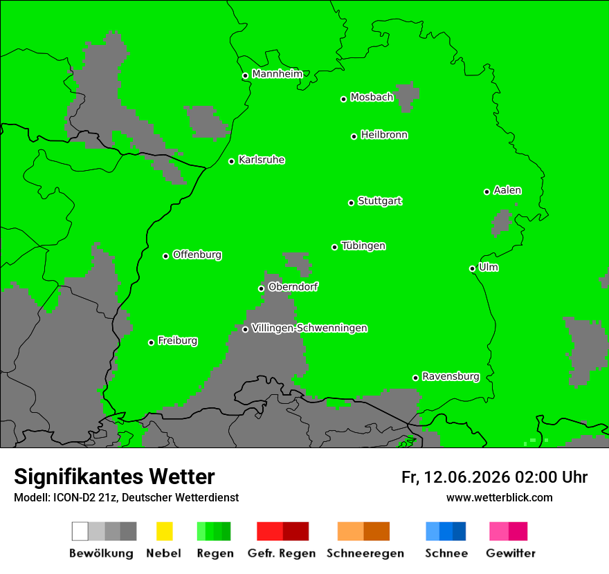 Signifikantes Wetter