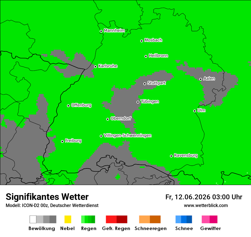 Signifikantes Wetter
