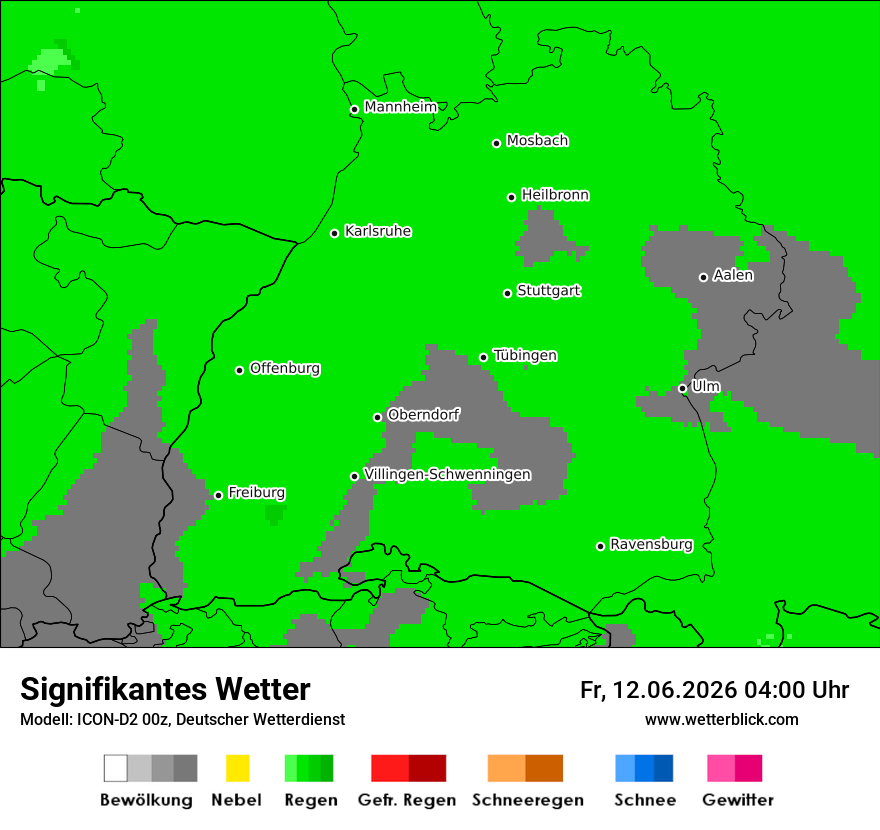 Signifikantes Wetter