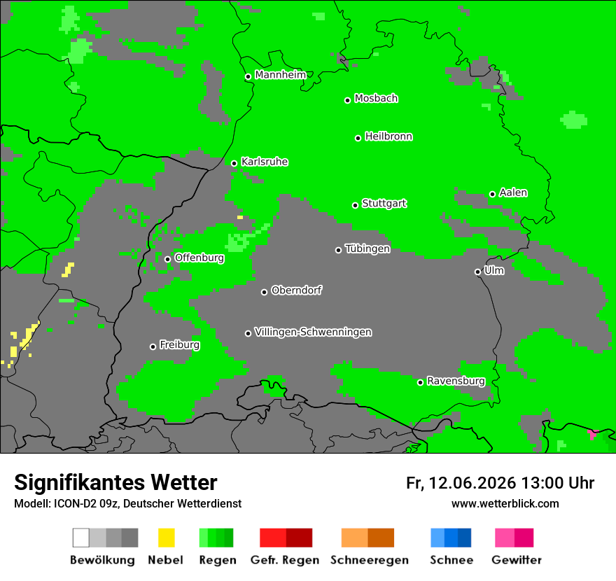 Signifikantes Wetter