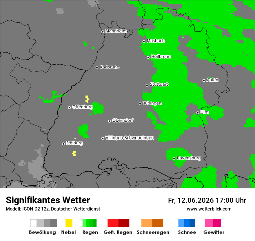 Signifikantes Wetter