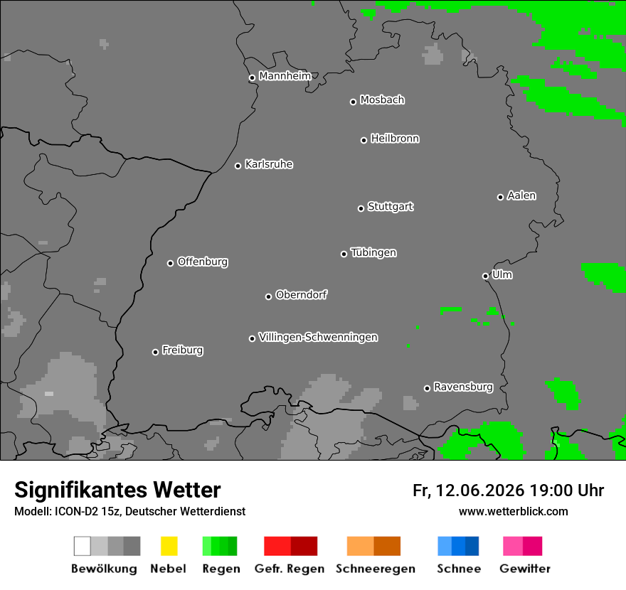Signifikantes Wetter