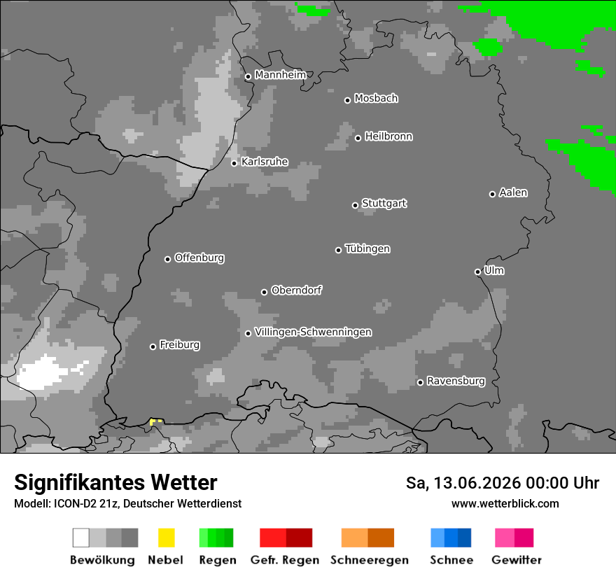 Signifikantes Wetter