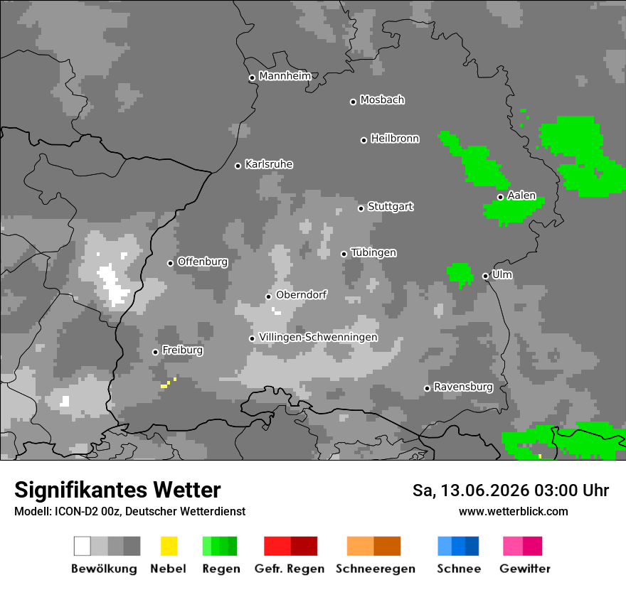 Signifikantes Wetter