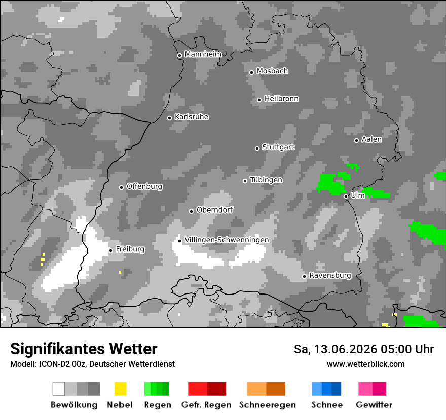 Signifikantes Wetter