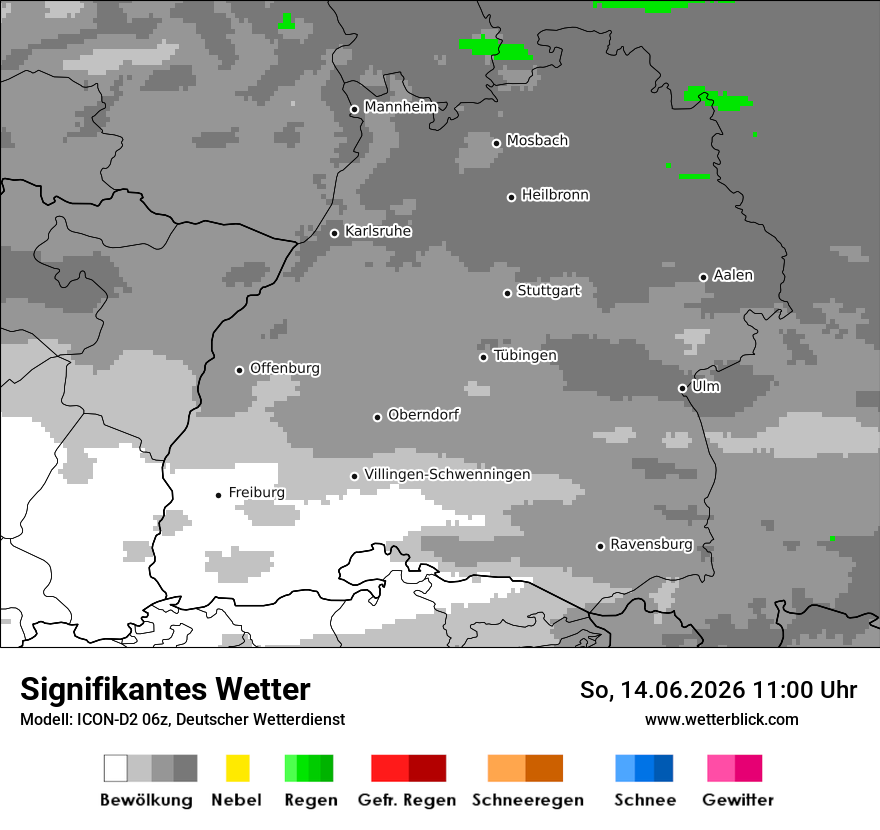 Signifikantes Wetter